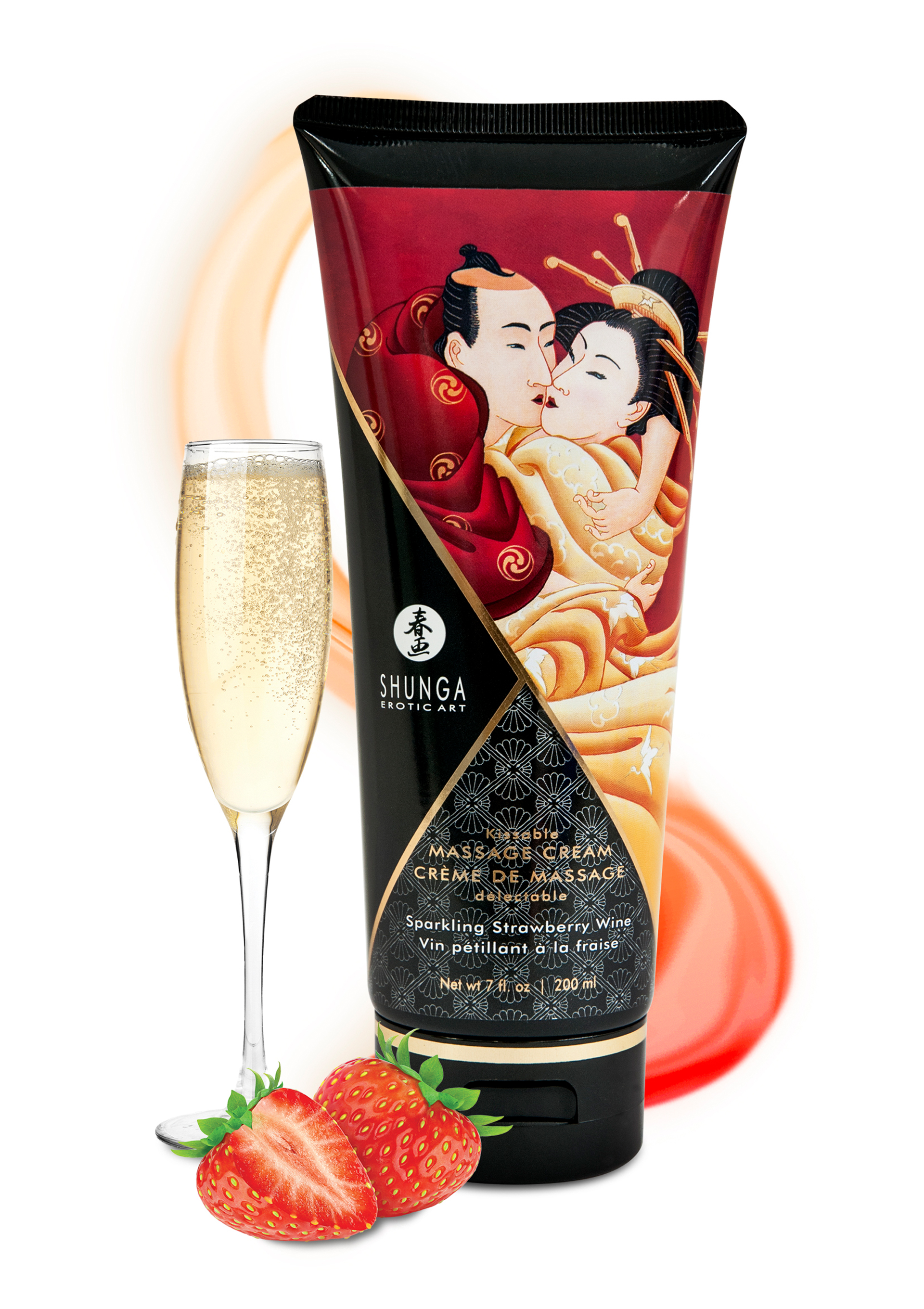 Sparkling Strawberry Wine cream-200ml.